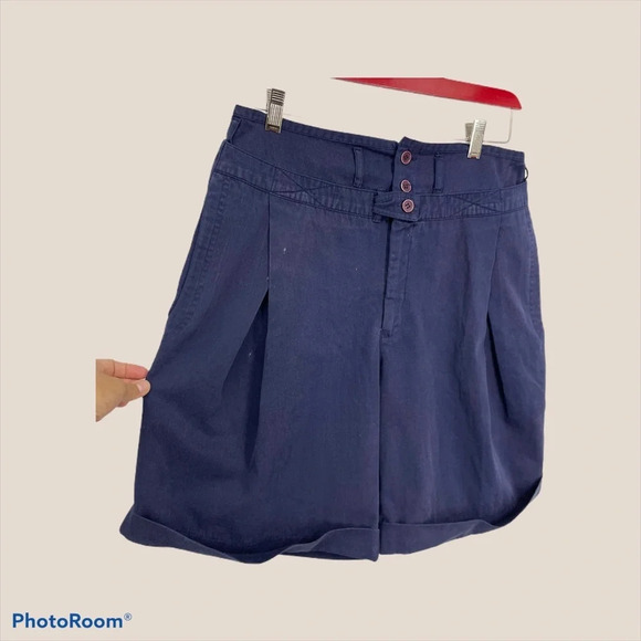 Vintage high waisted baggy shorts Outback Red 10 - Picture 4 of 4